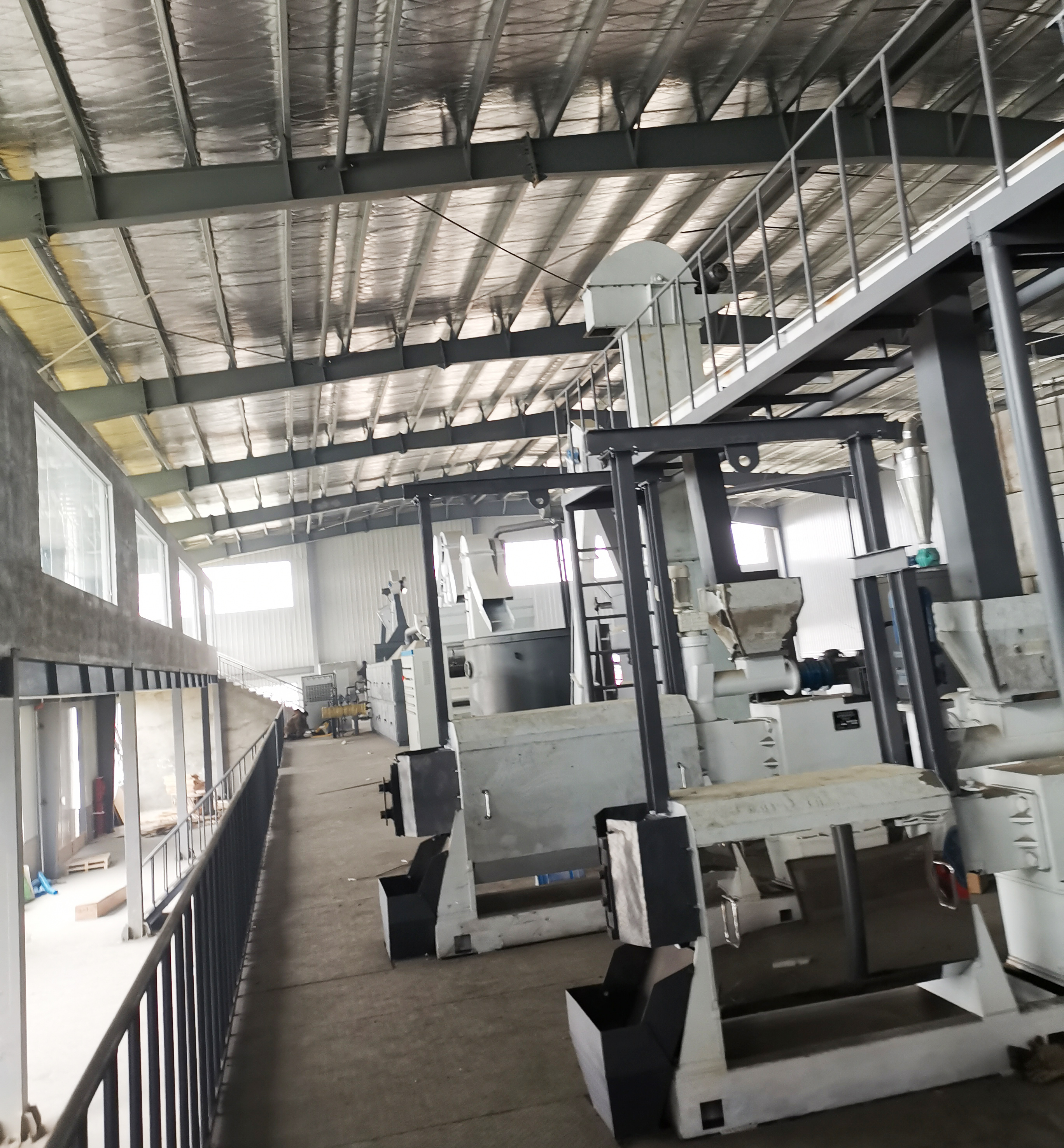 Flax oil processing equipment