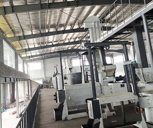 Flax oil processing equipment